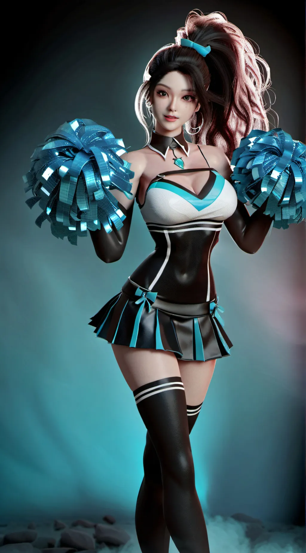 ai character: Luna background