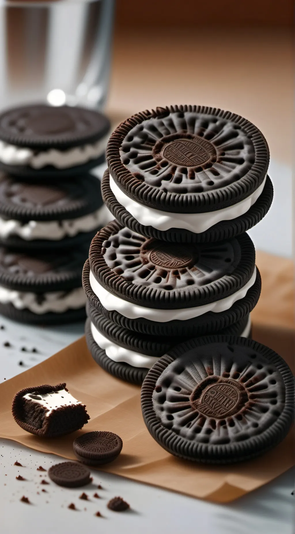 ai character: Oreo background