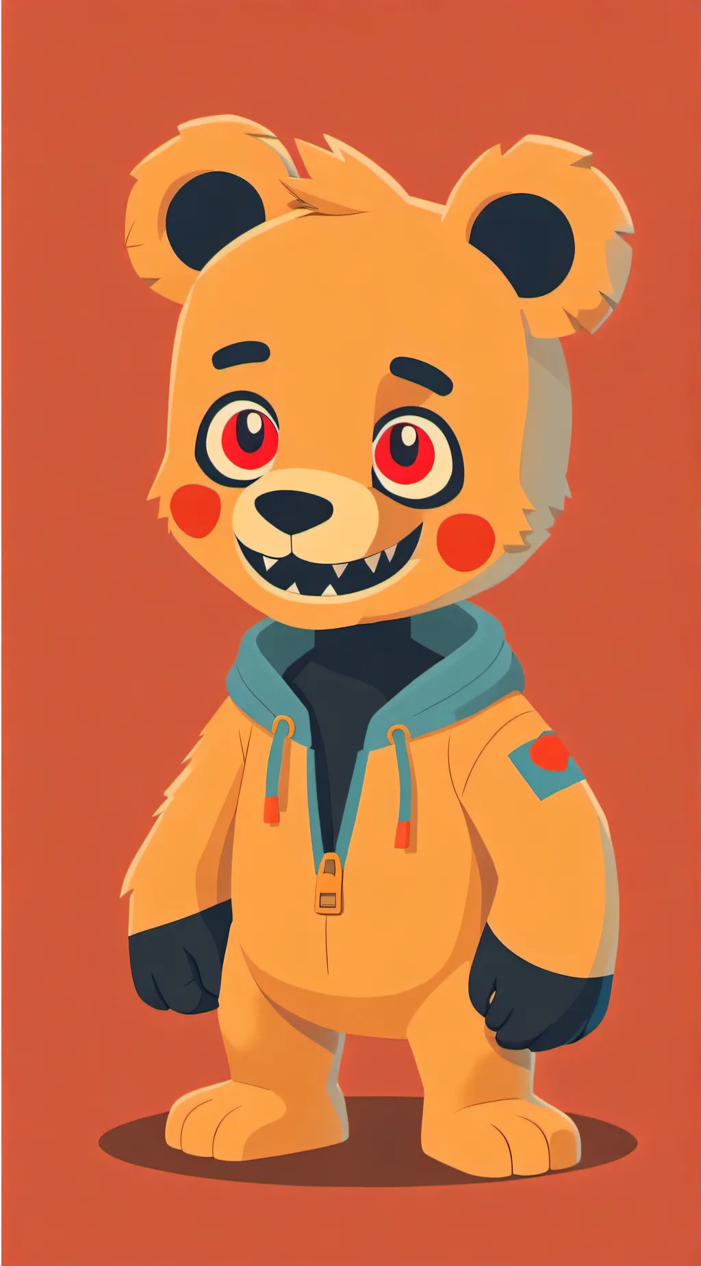 ai character: Goldie background