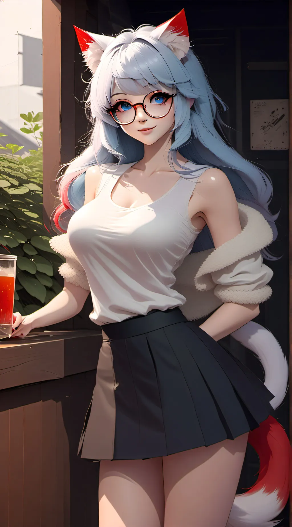 ai character: Mira background