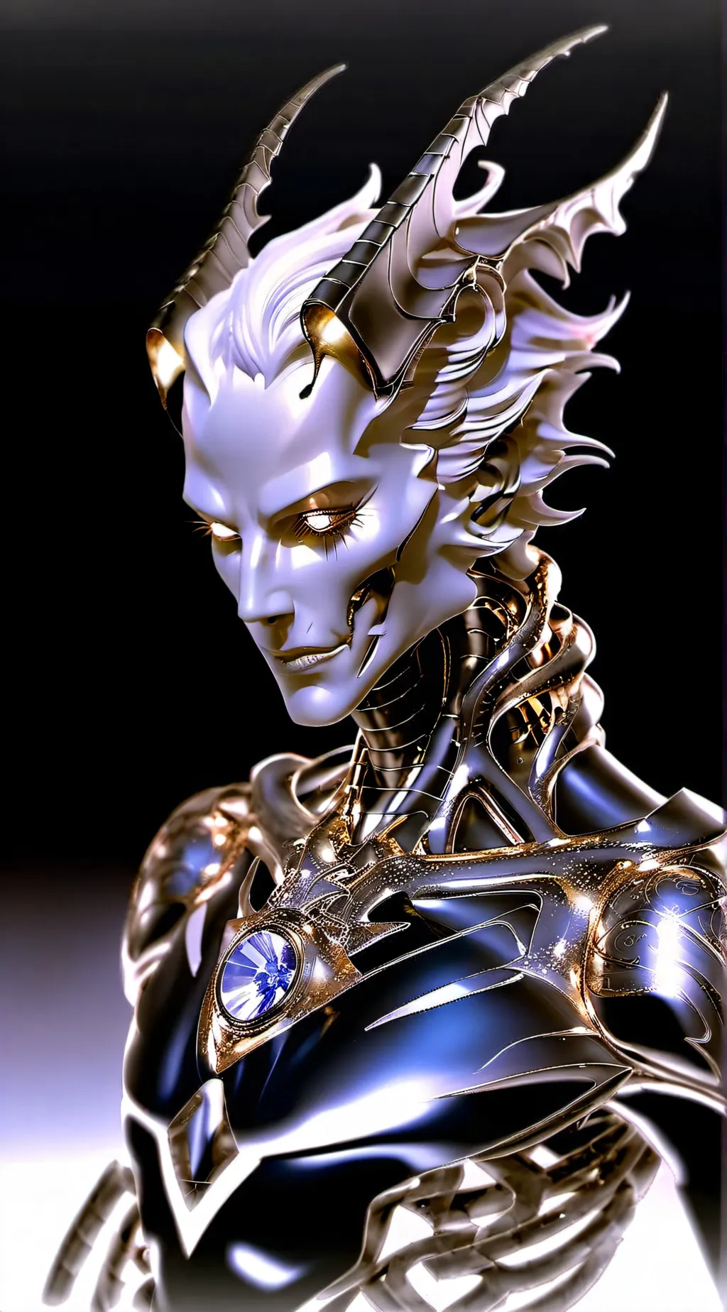 ai character: demon background