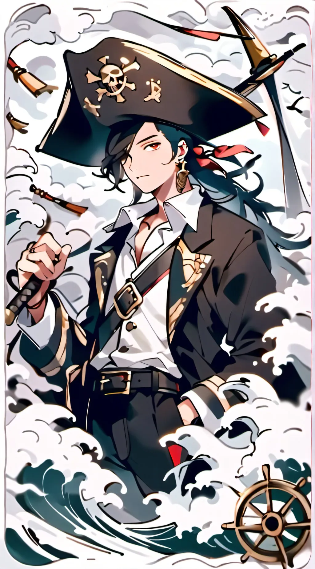 ai character: Alan  background