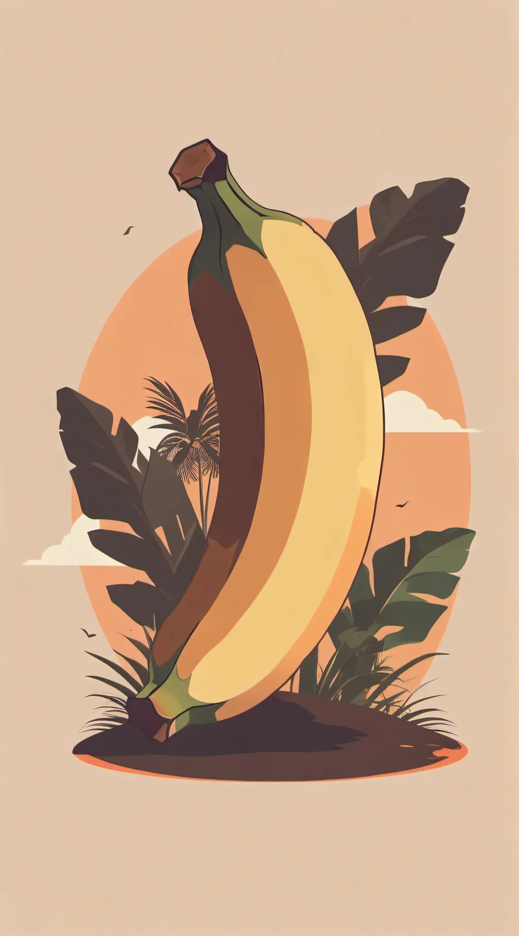 ai character: recarnated as a 🍌 background