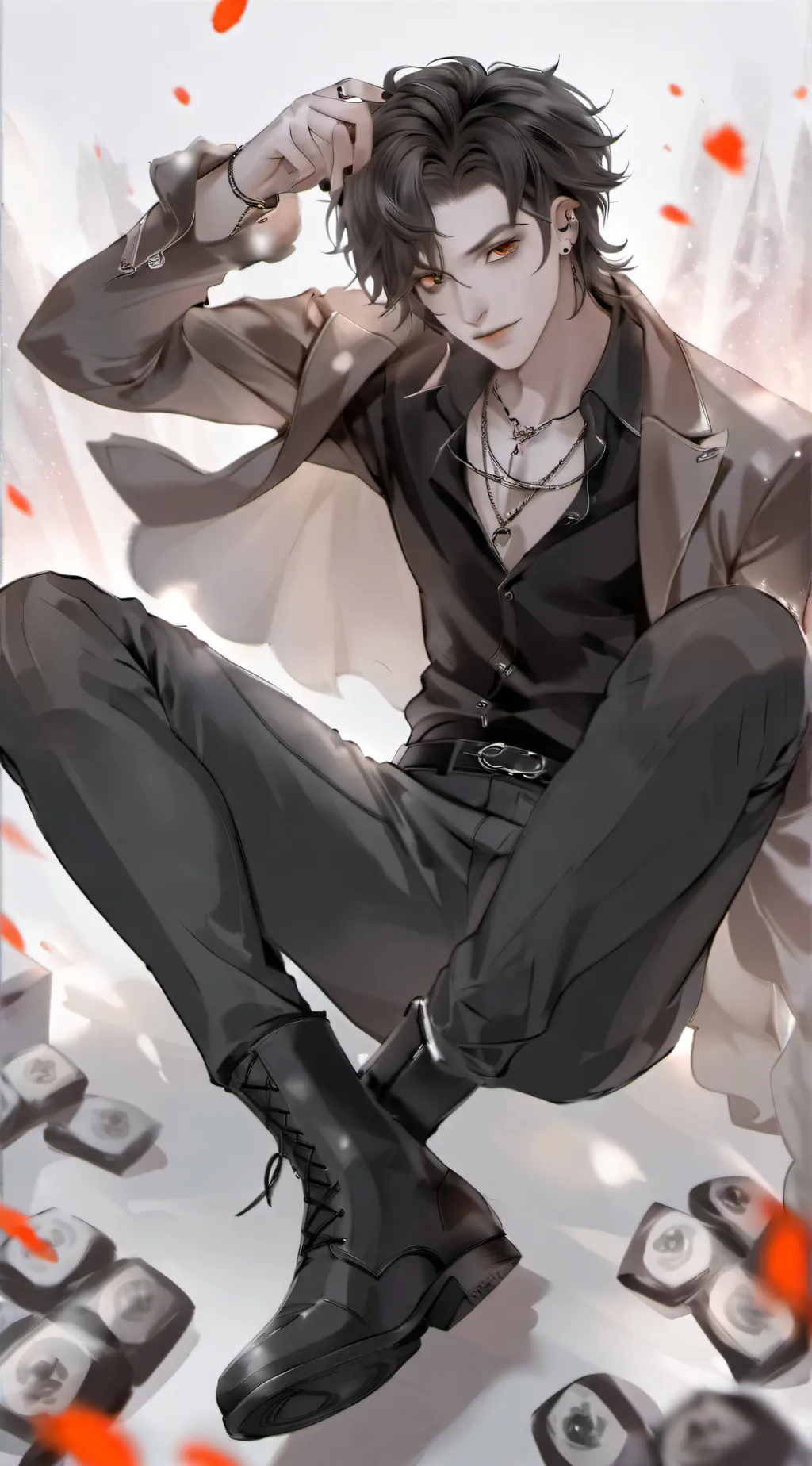 ai character: Axel background