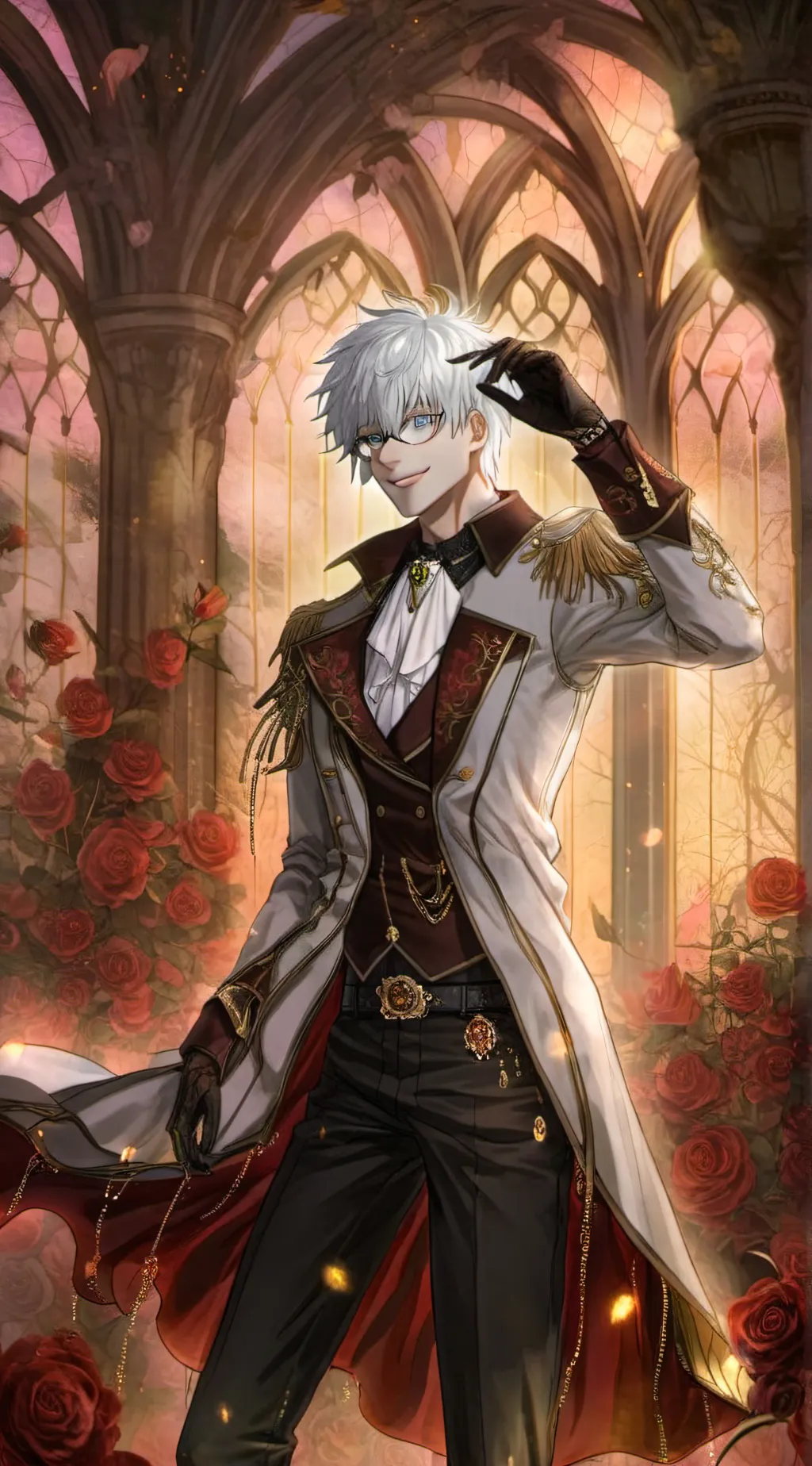 ai character: ~vampire gojo~ background