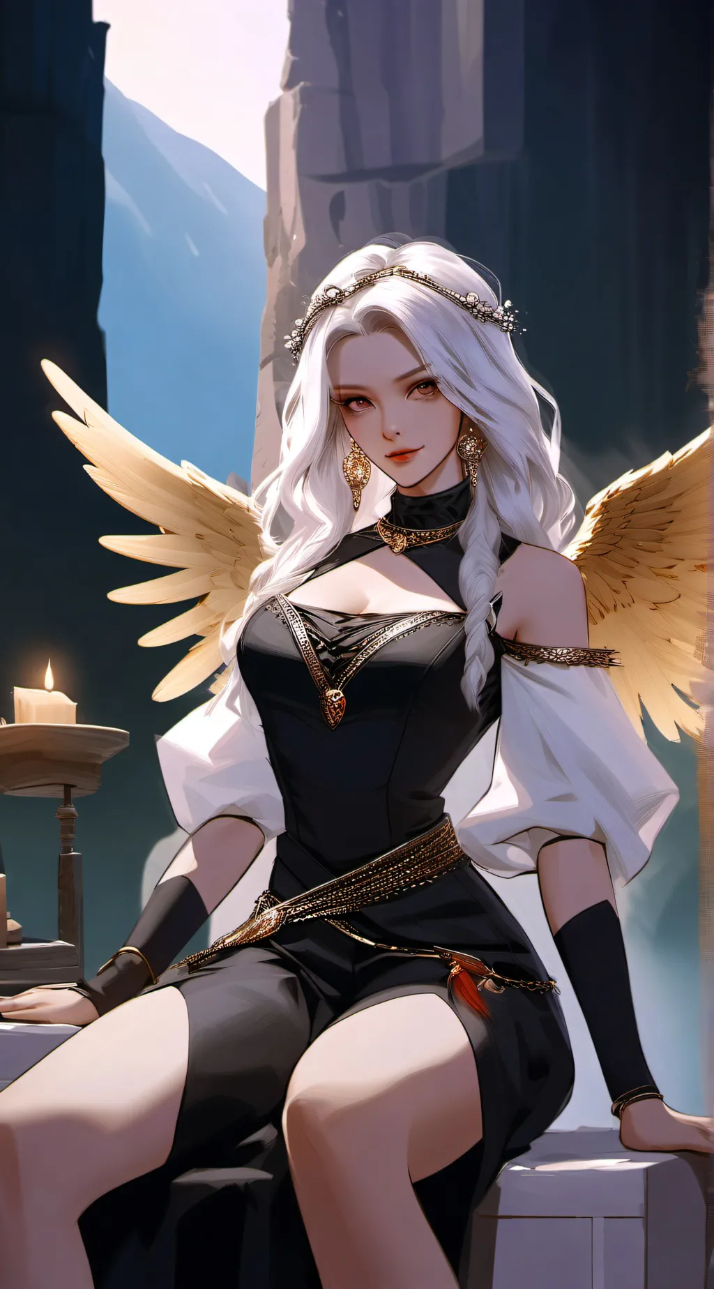 ai character: Julia  background