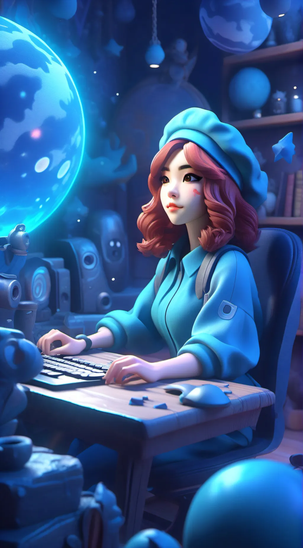 ai character: Skz background