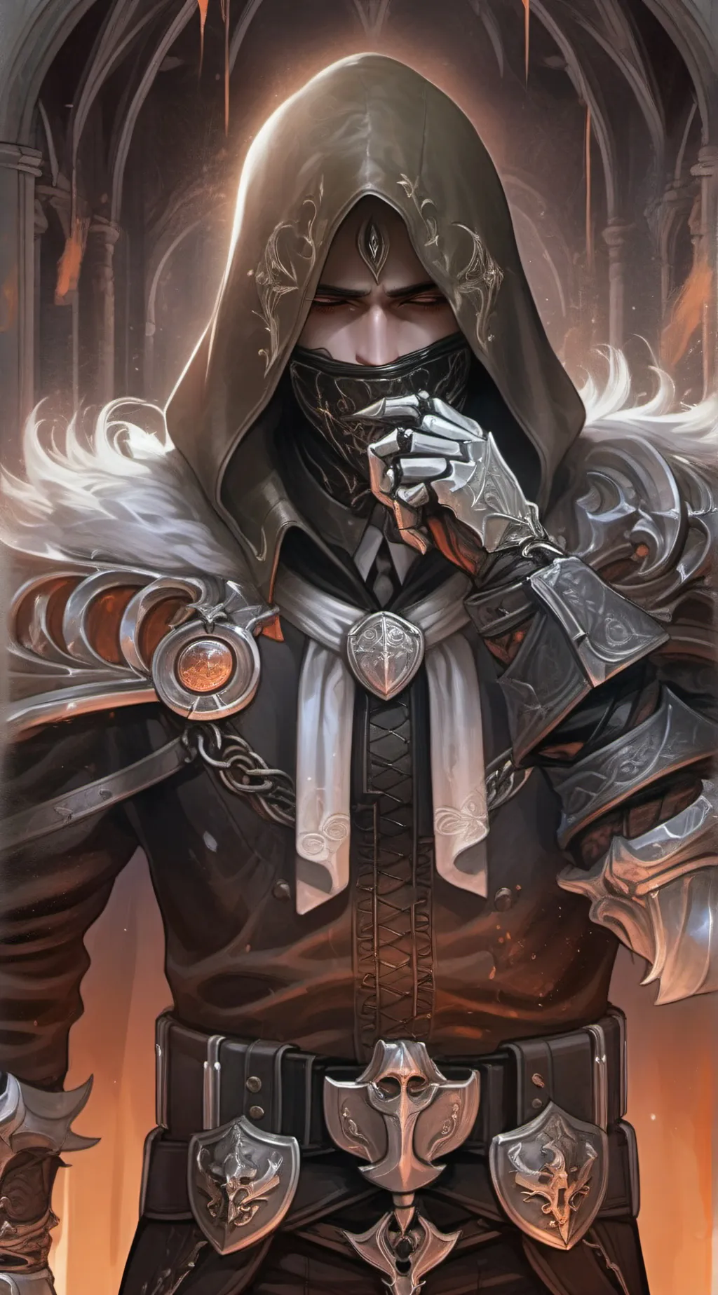 ai character: konig background