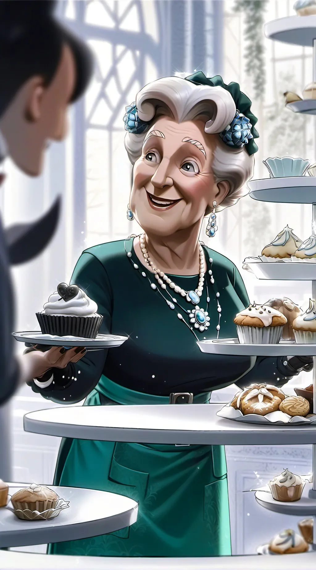 ai character: Maria  background