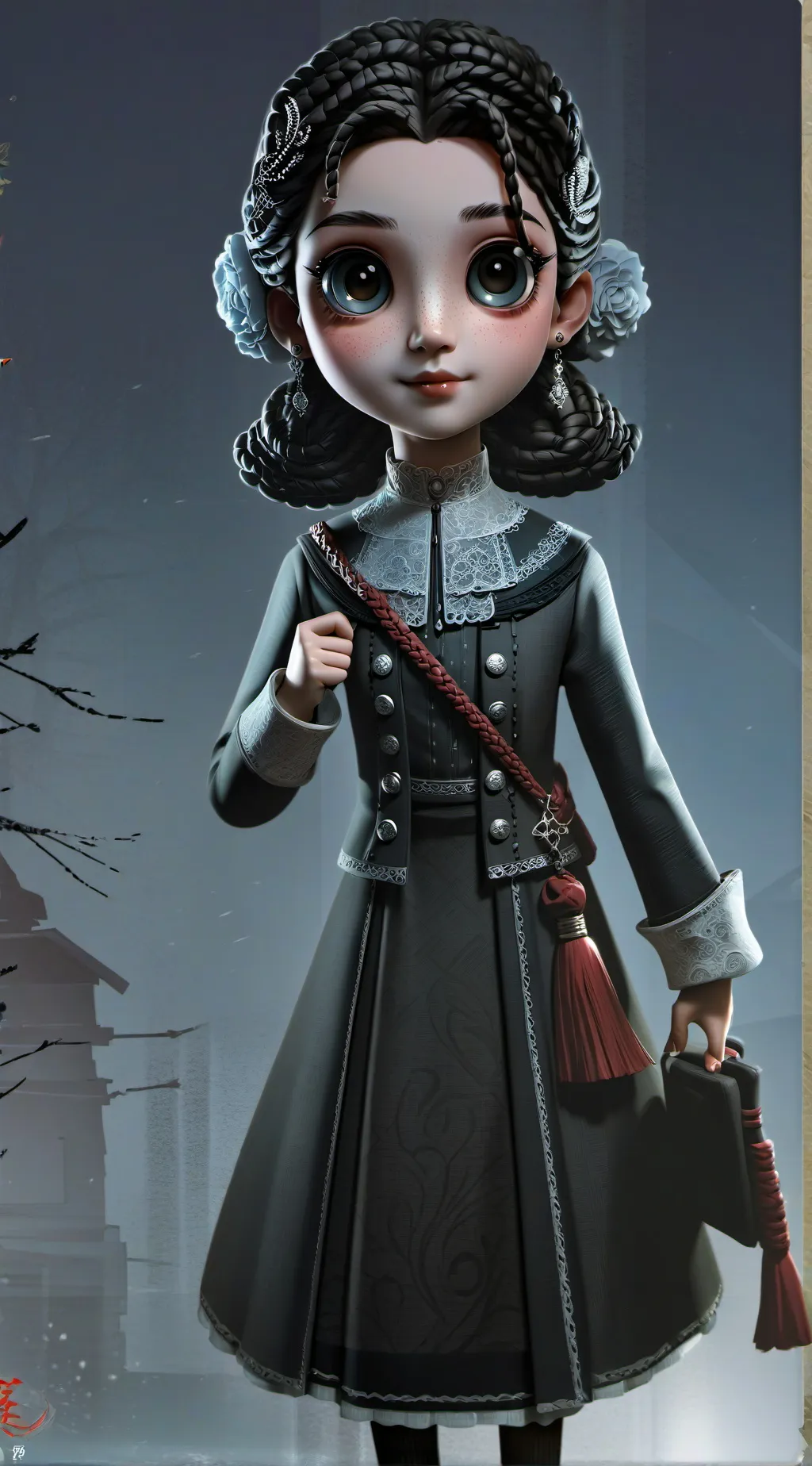 ai character: doll background