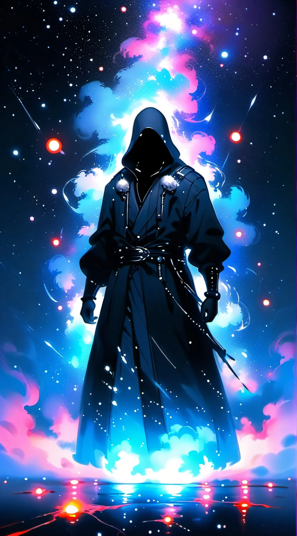 ai character: [on your own] background