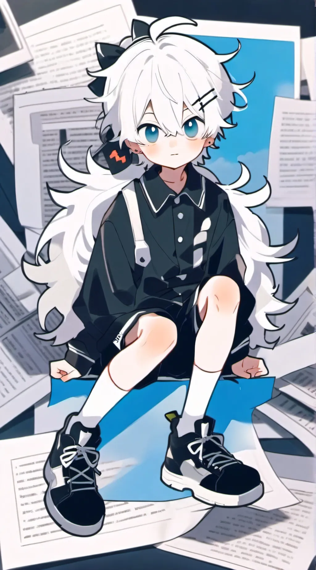 ai character: Oliver (Young) background