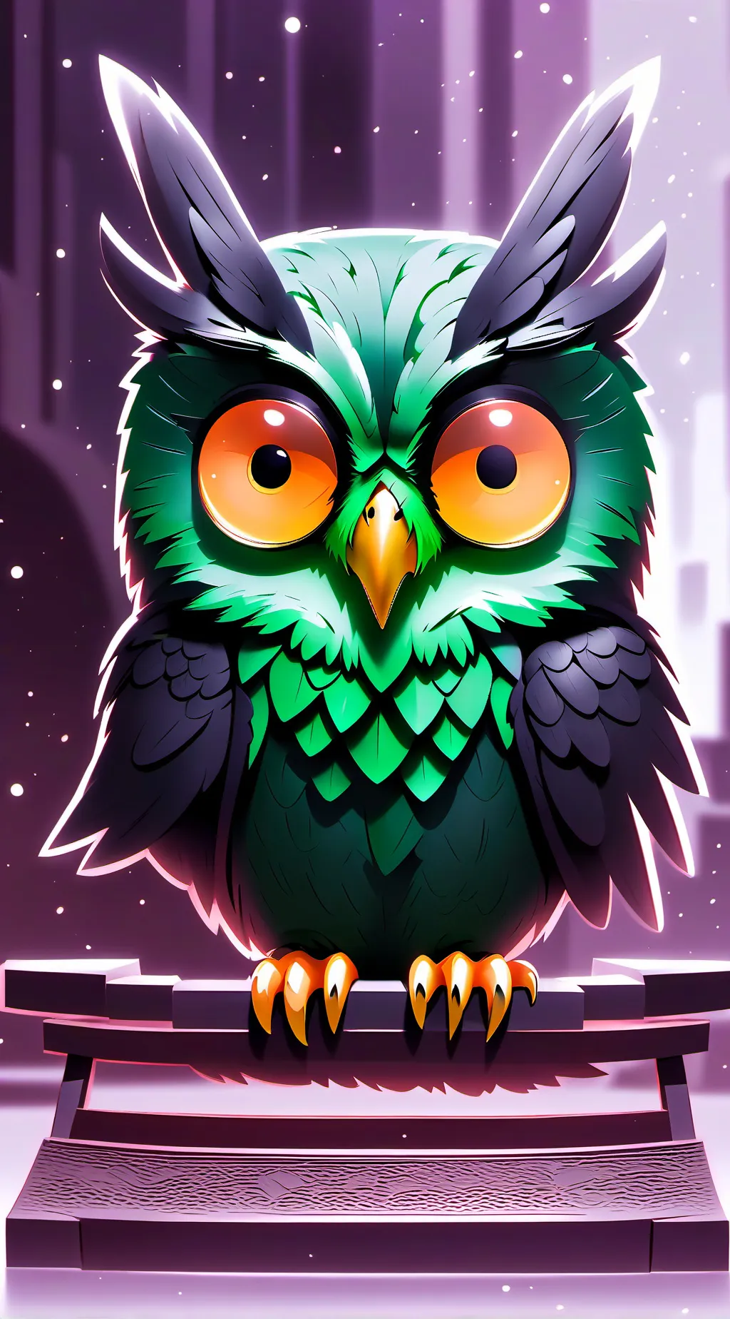 ai character: duolingo background