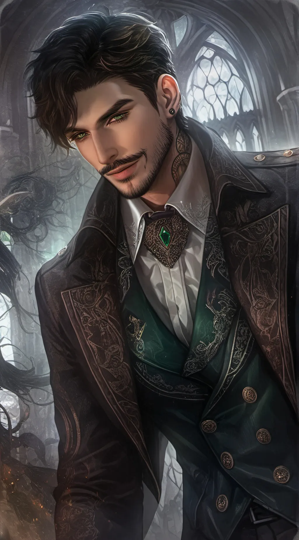 ai character: Xander background