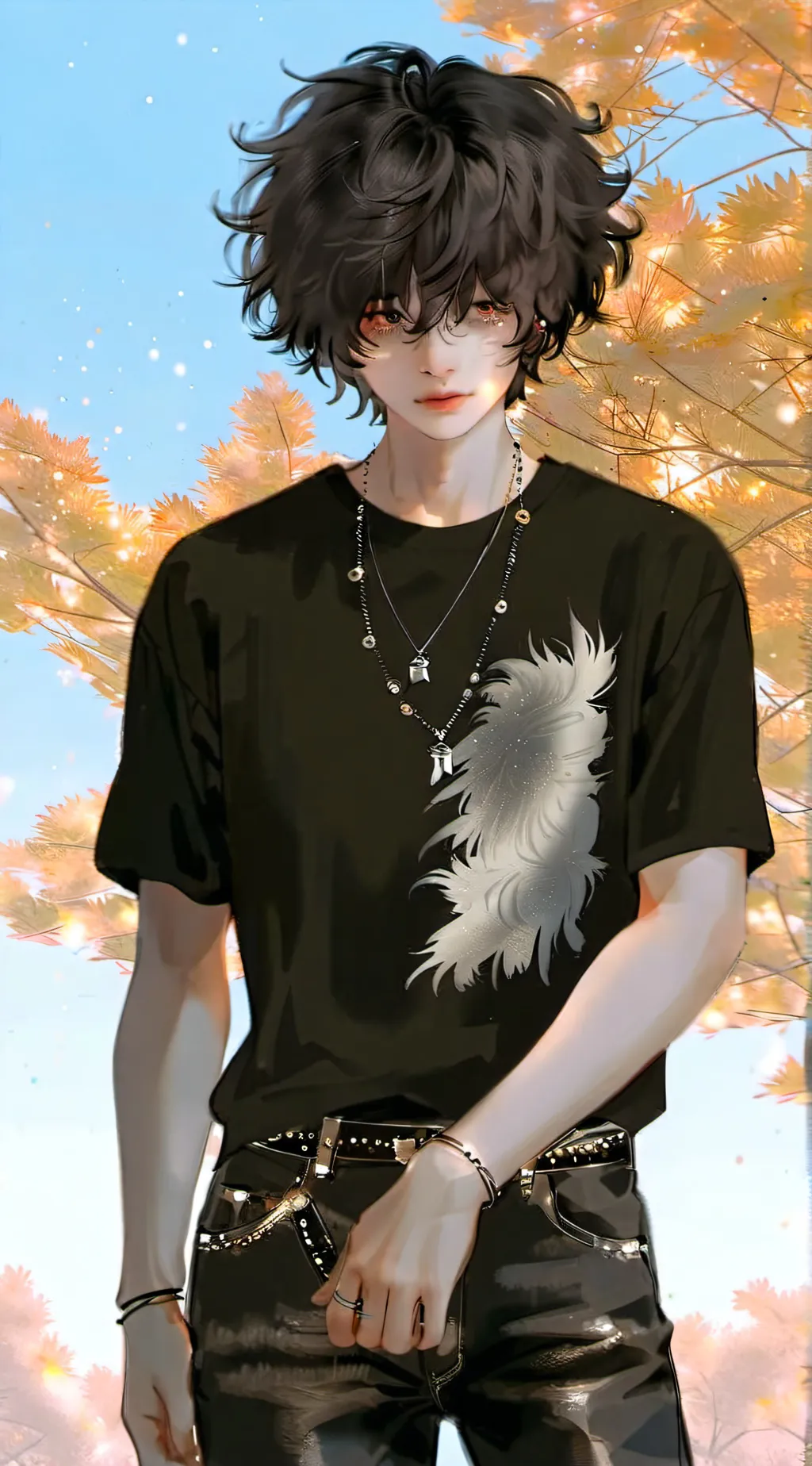 ai character: crypto background