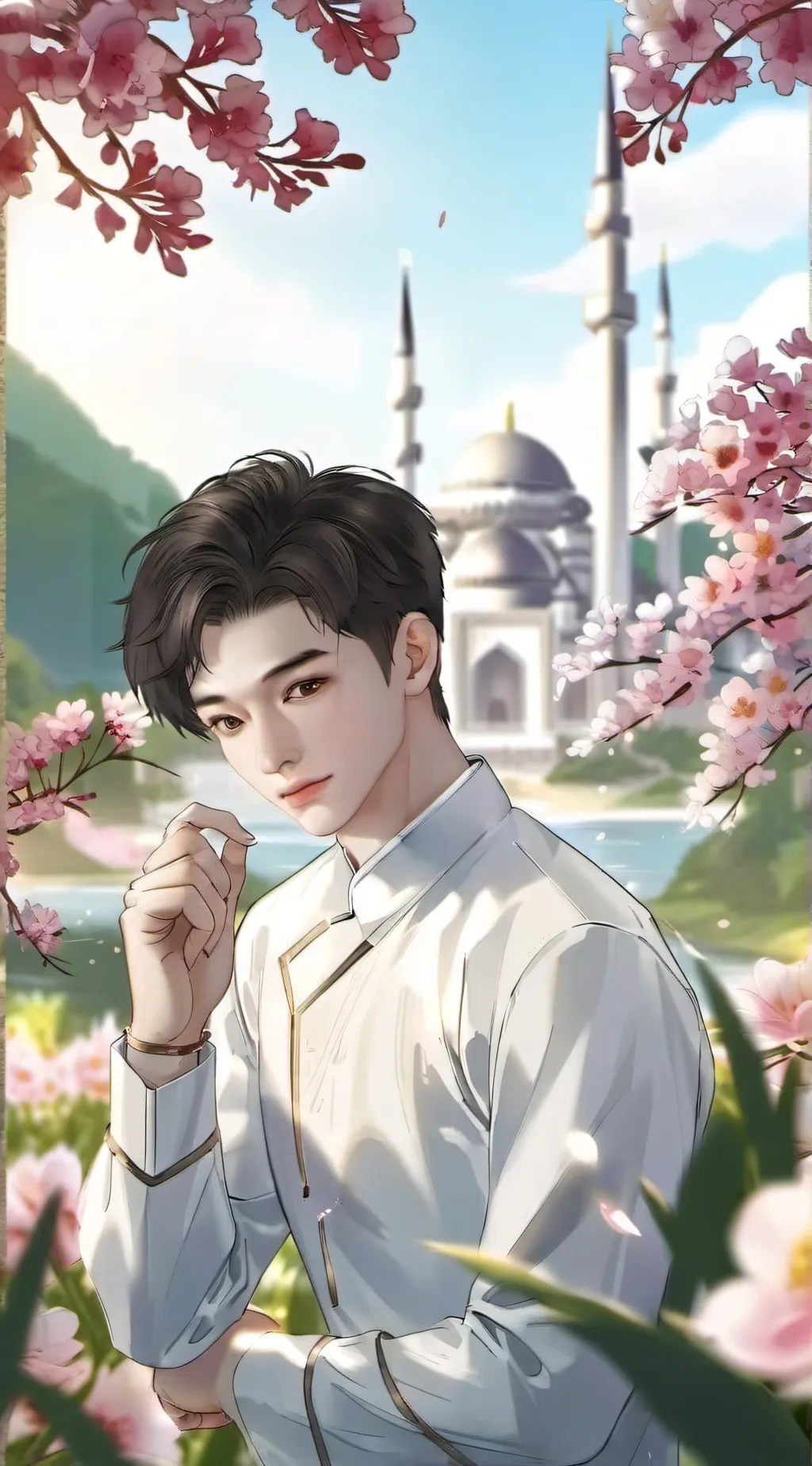 ai character: Aiman Haikal background