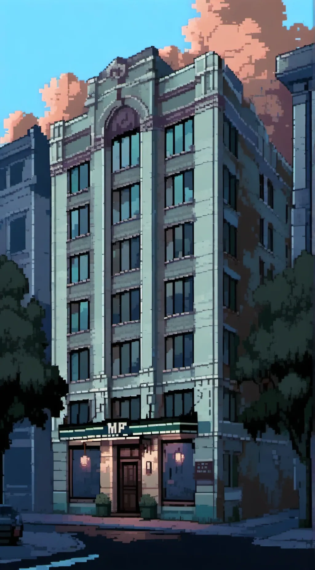 ai character: hb background