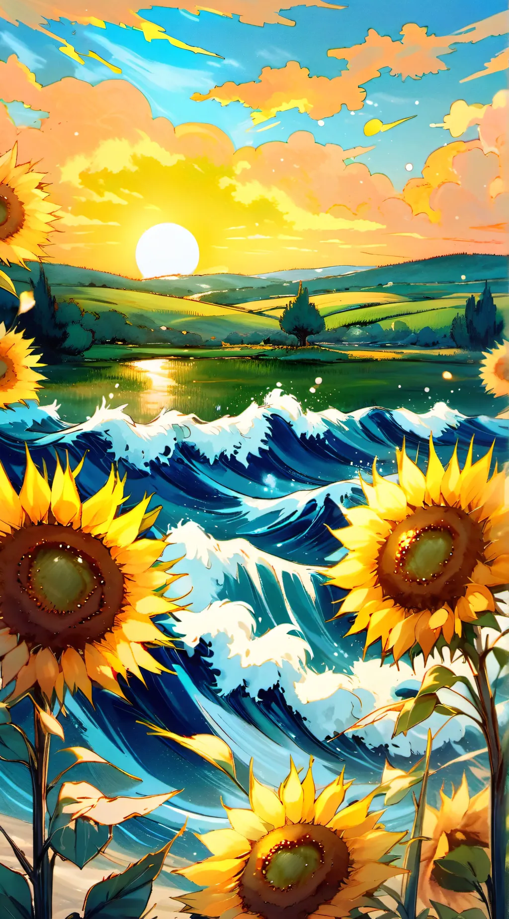 ai character: Demon slayer background