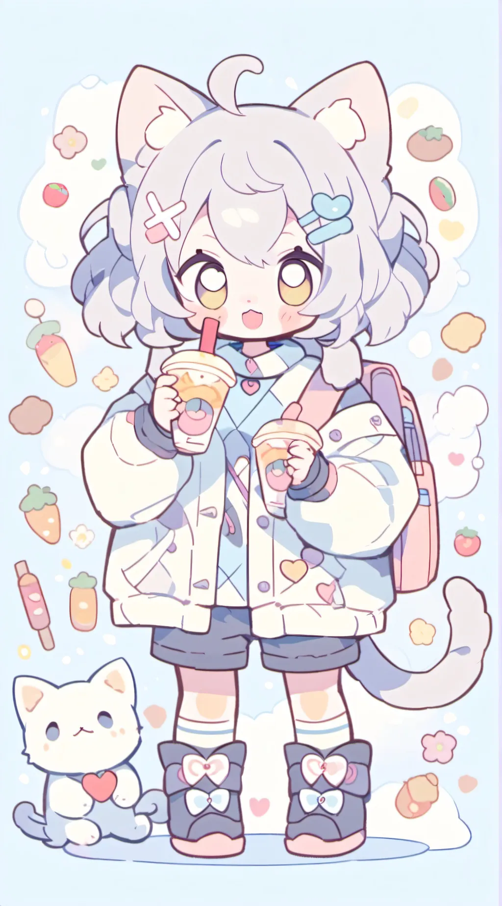 ai character: Miko background