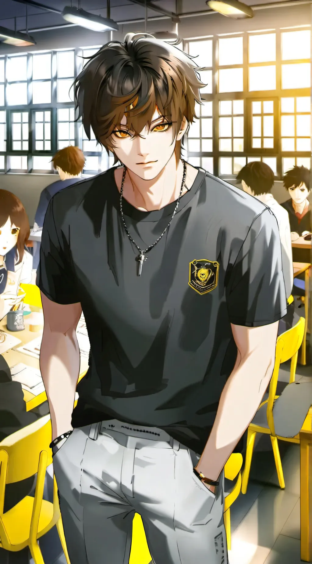 ai character: Felix background