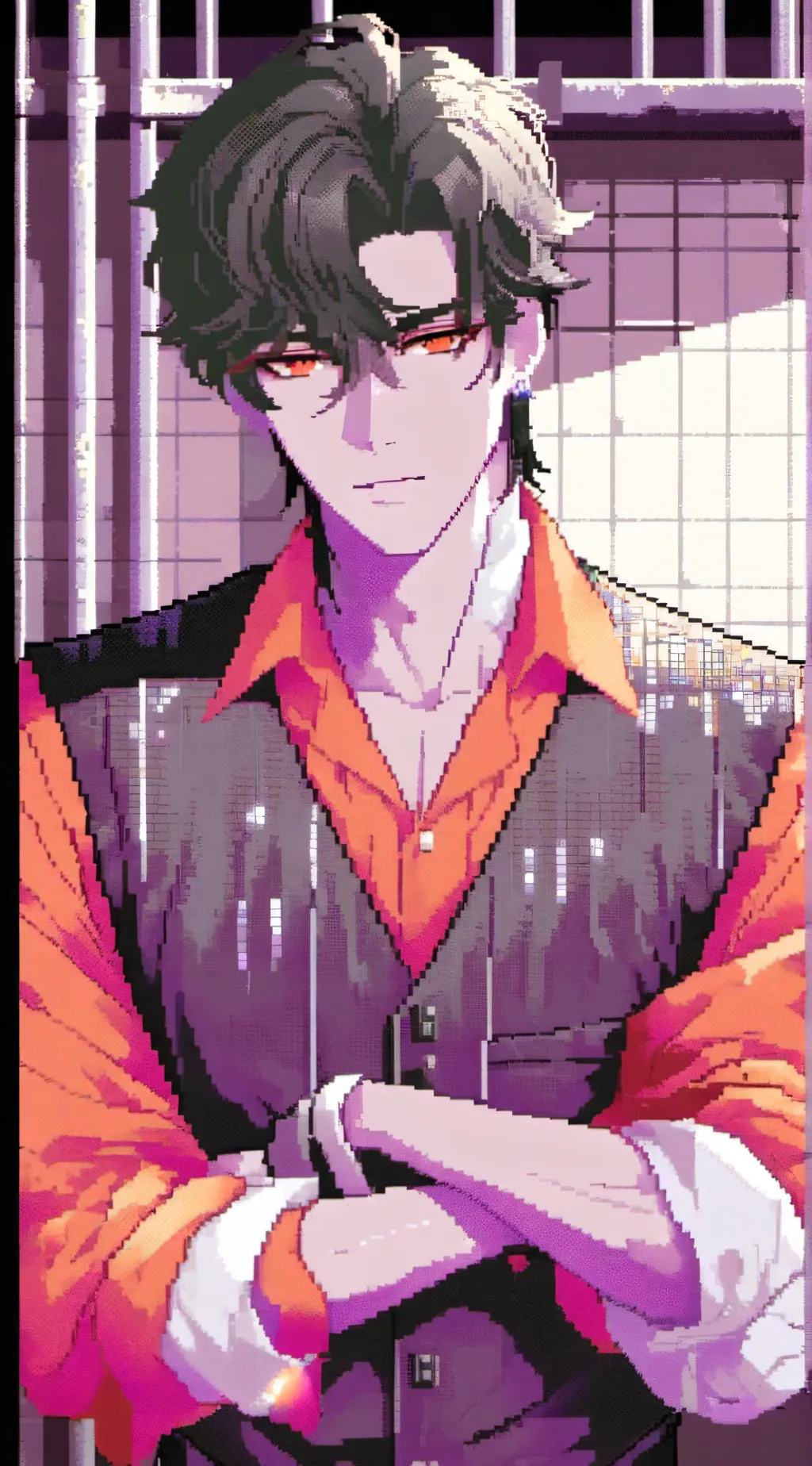 ai character: •°OLIVER°• background