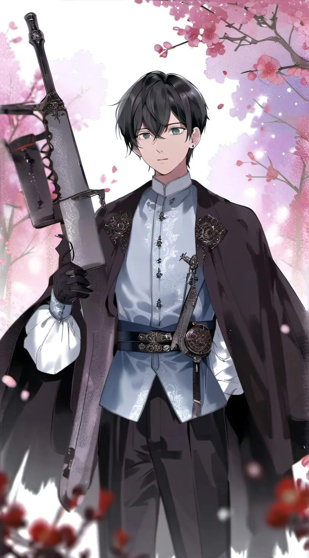 ai character: Live stream background