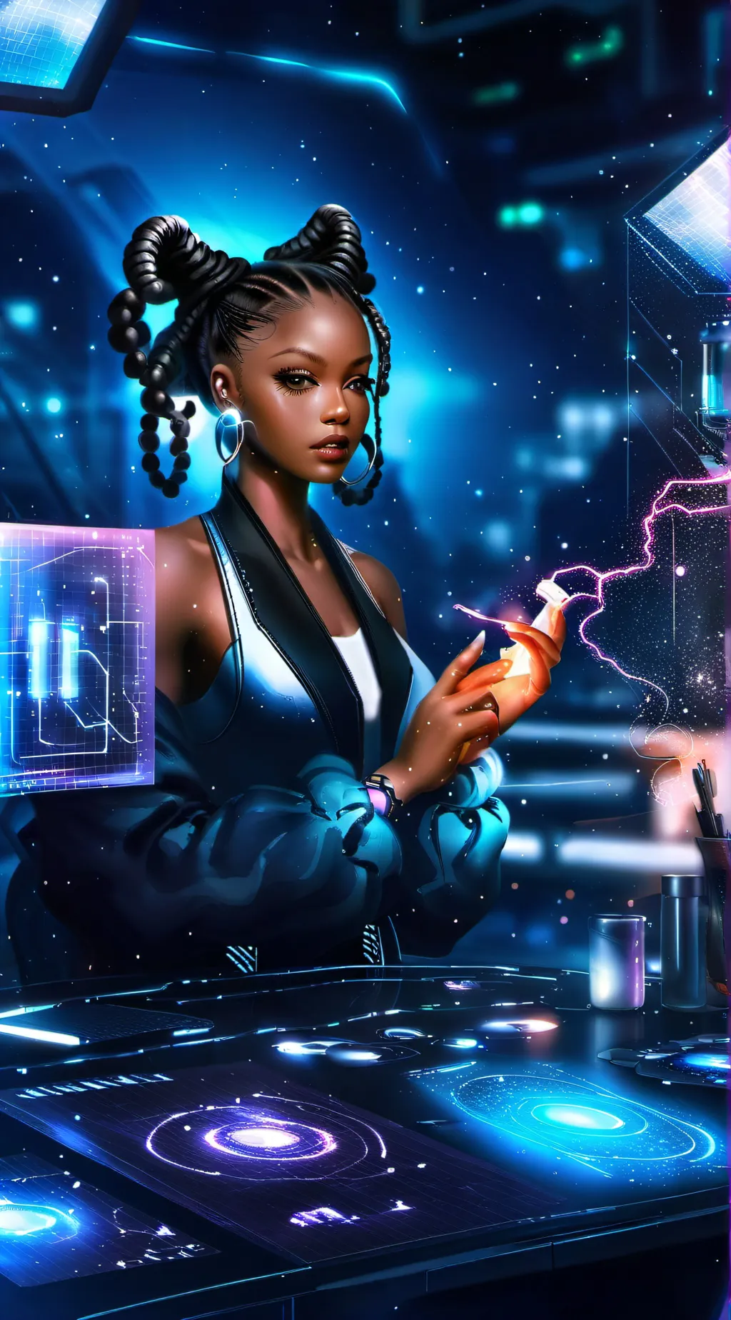 ai character: Amara background