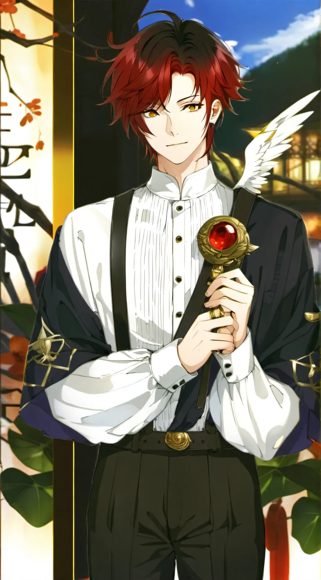 ai character: zane background