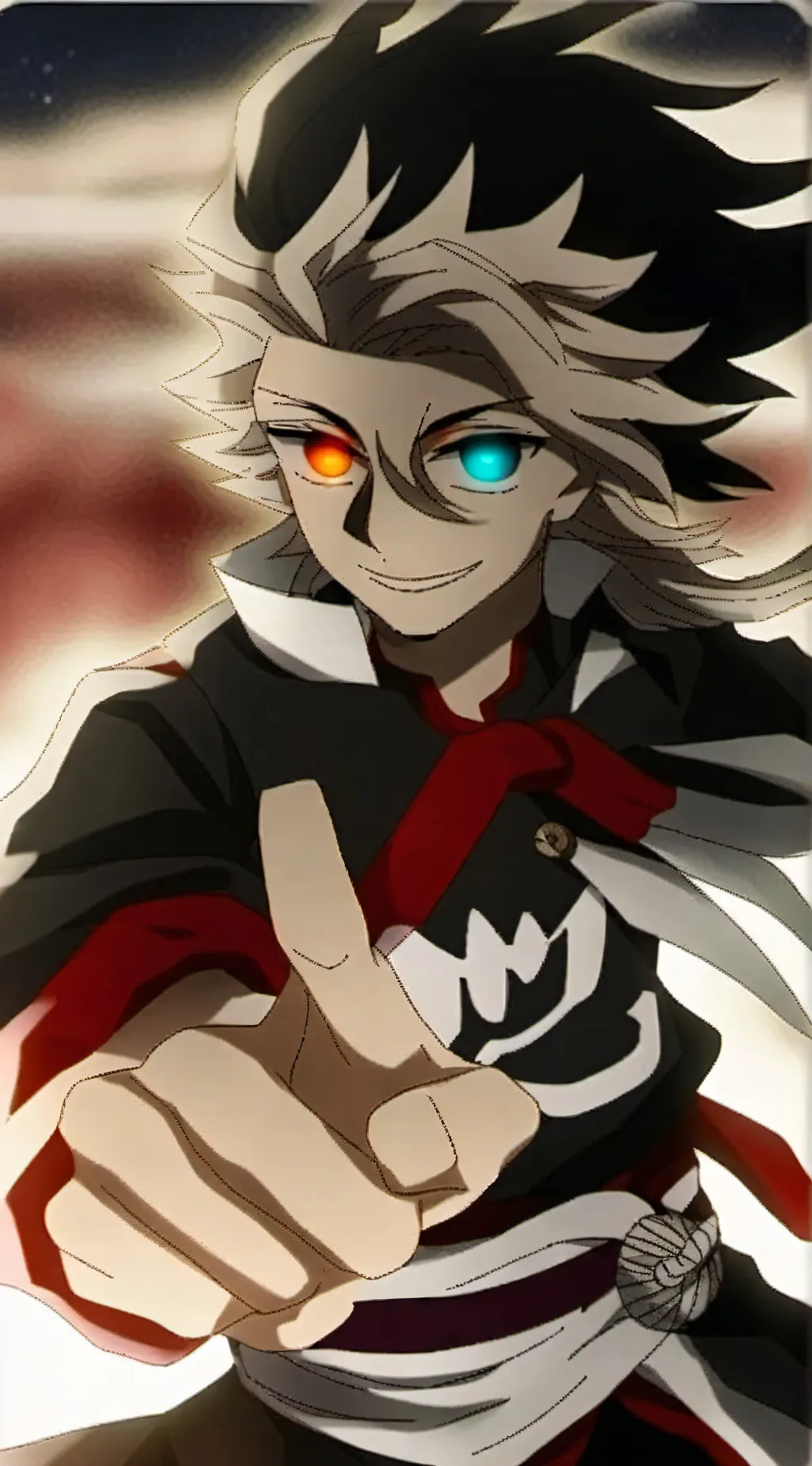 ai character:  Upper moon 2 background