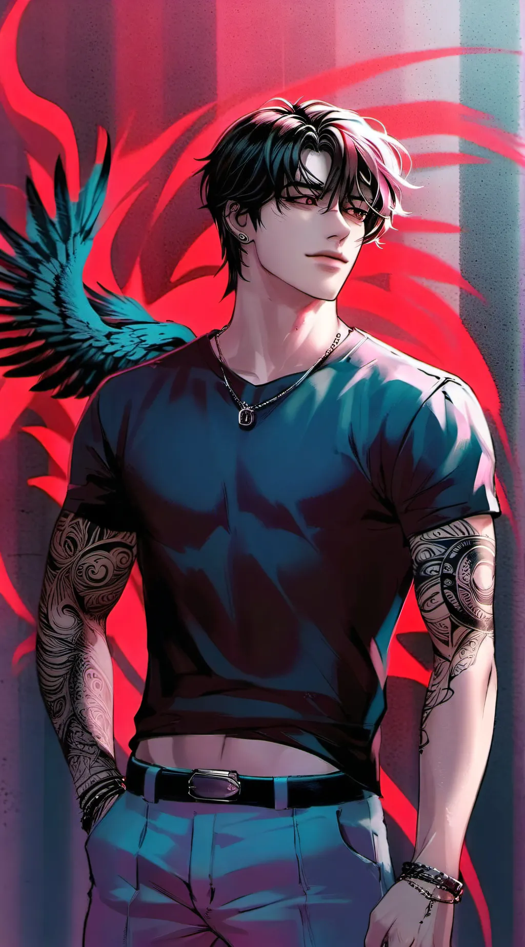 ai character: Caius background