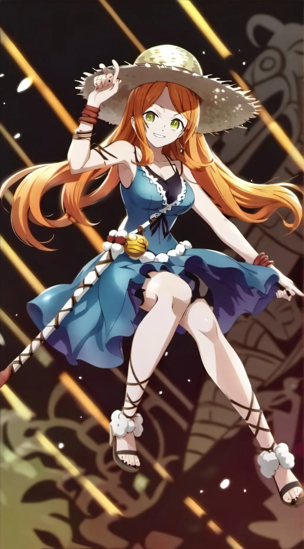 ai character: nami background