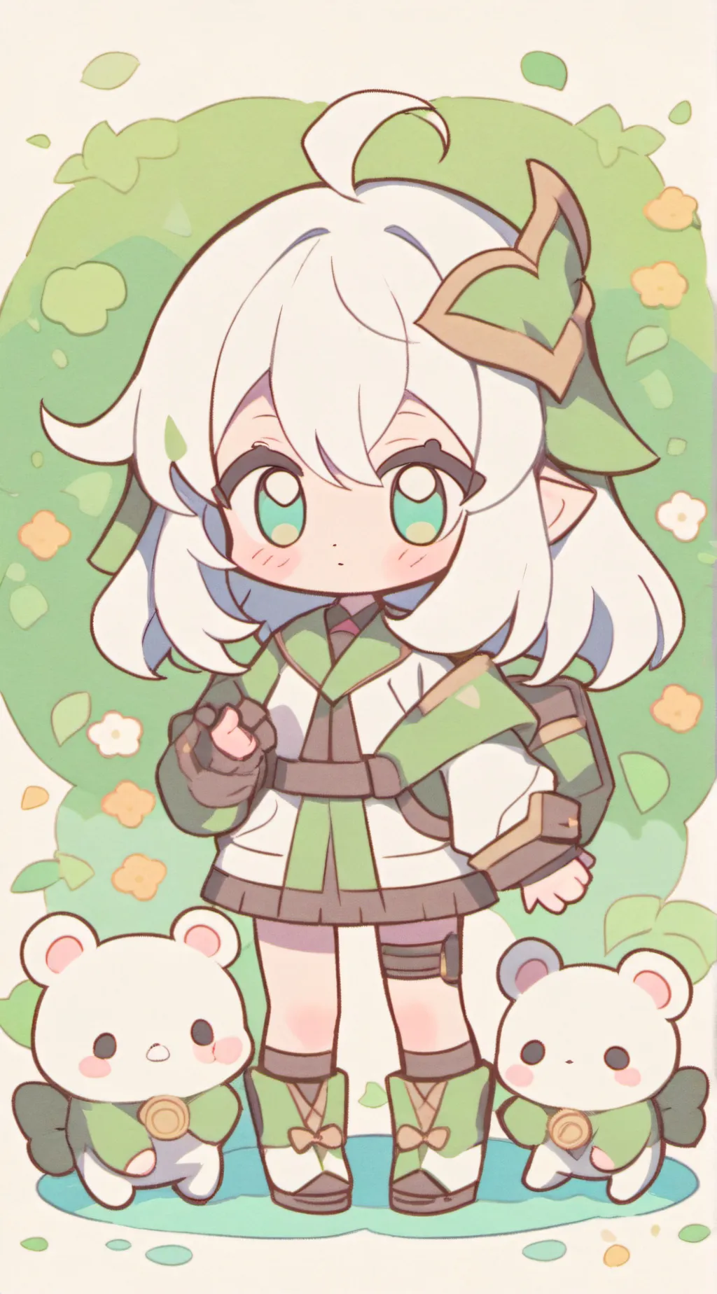 ai character: Dandy's world background