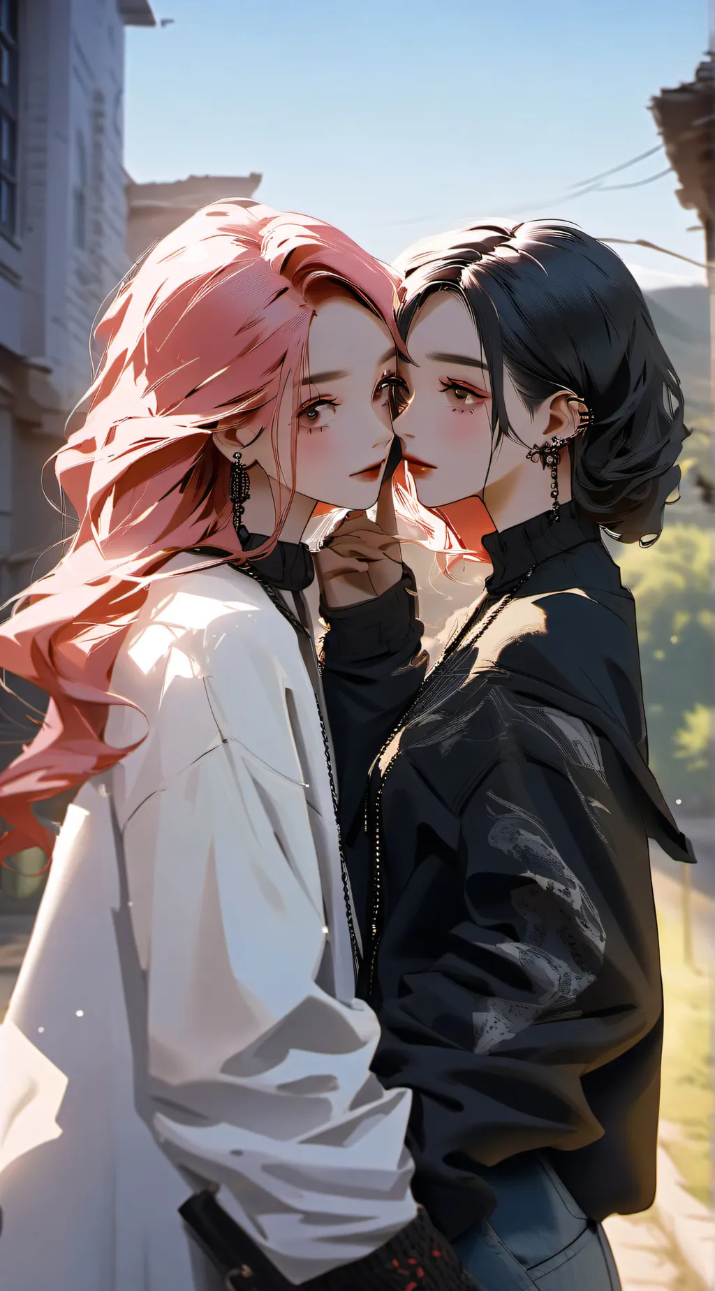 ai character: Alice and Julie background