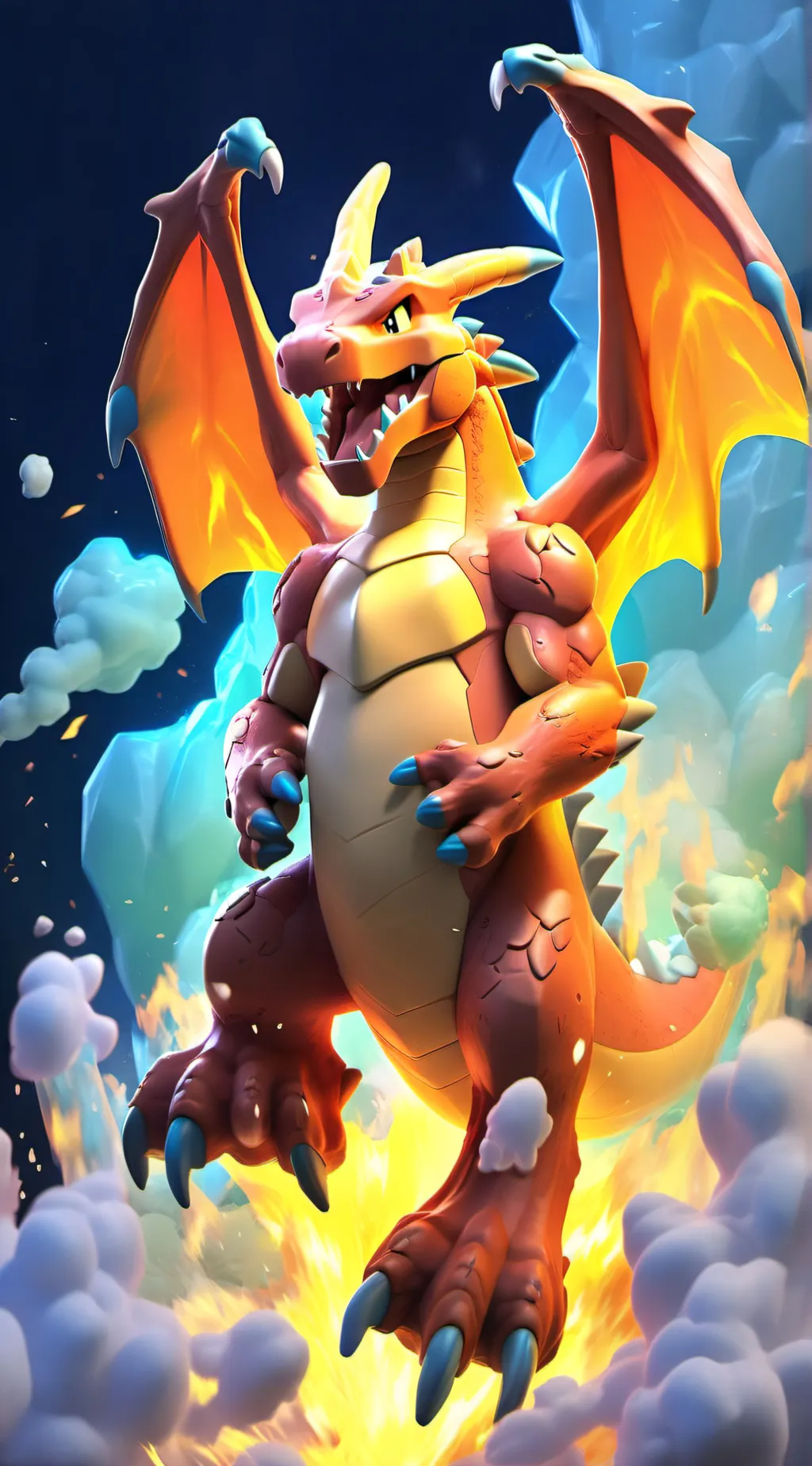 ai character: Dragonheart background