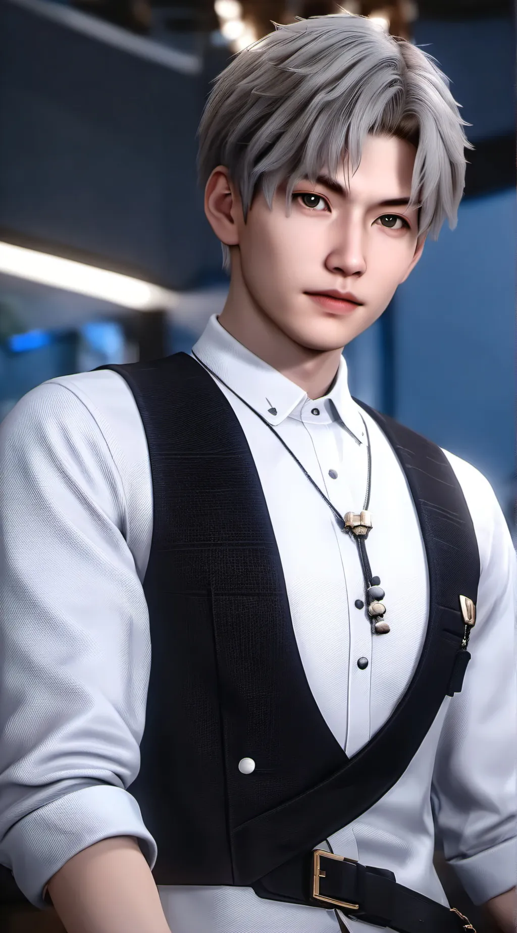 ai character: Lee Felix  background