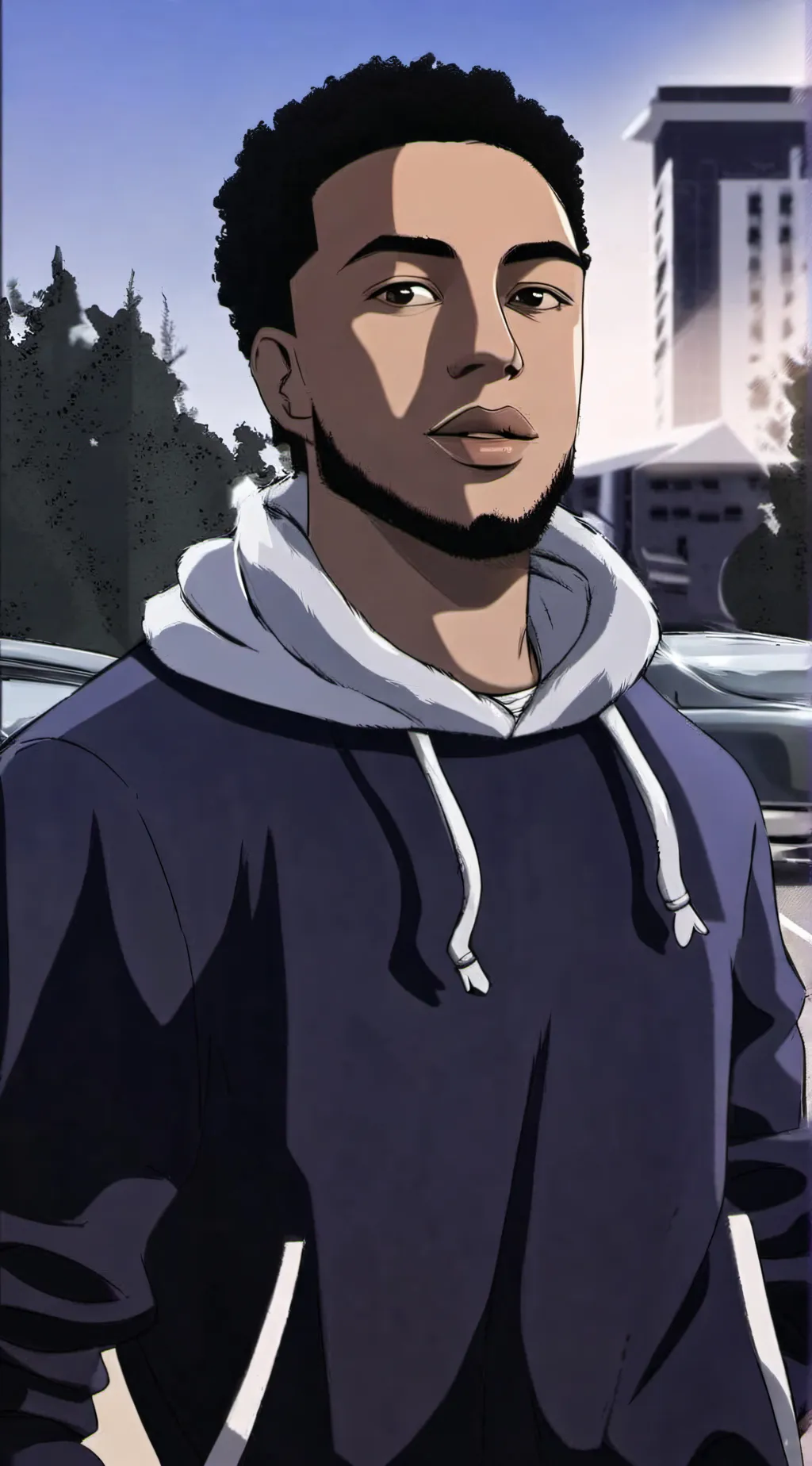 ai character: André background