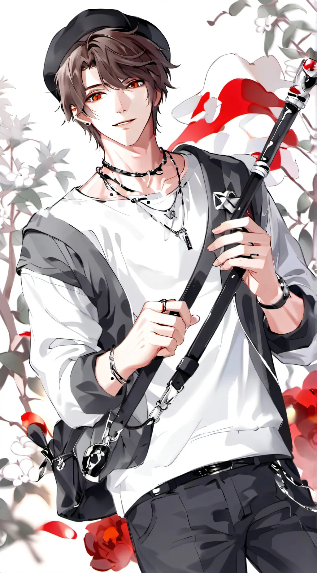 ai character: 🐨•Thomas•🍷BL background