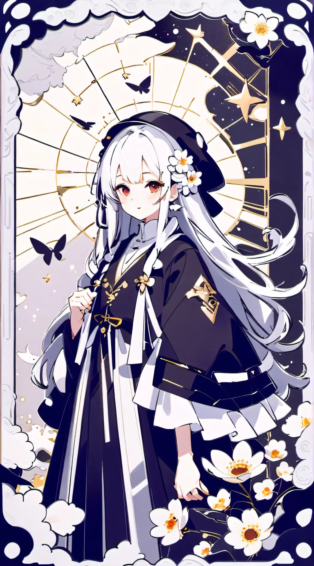 ai character: A pick me background