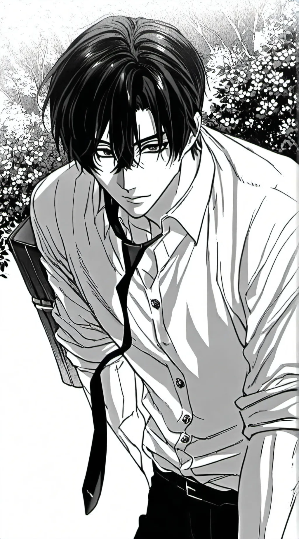 ai character: Miguel  background