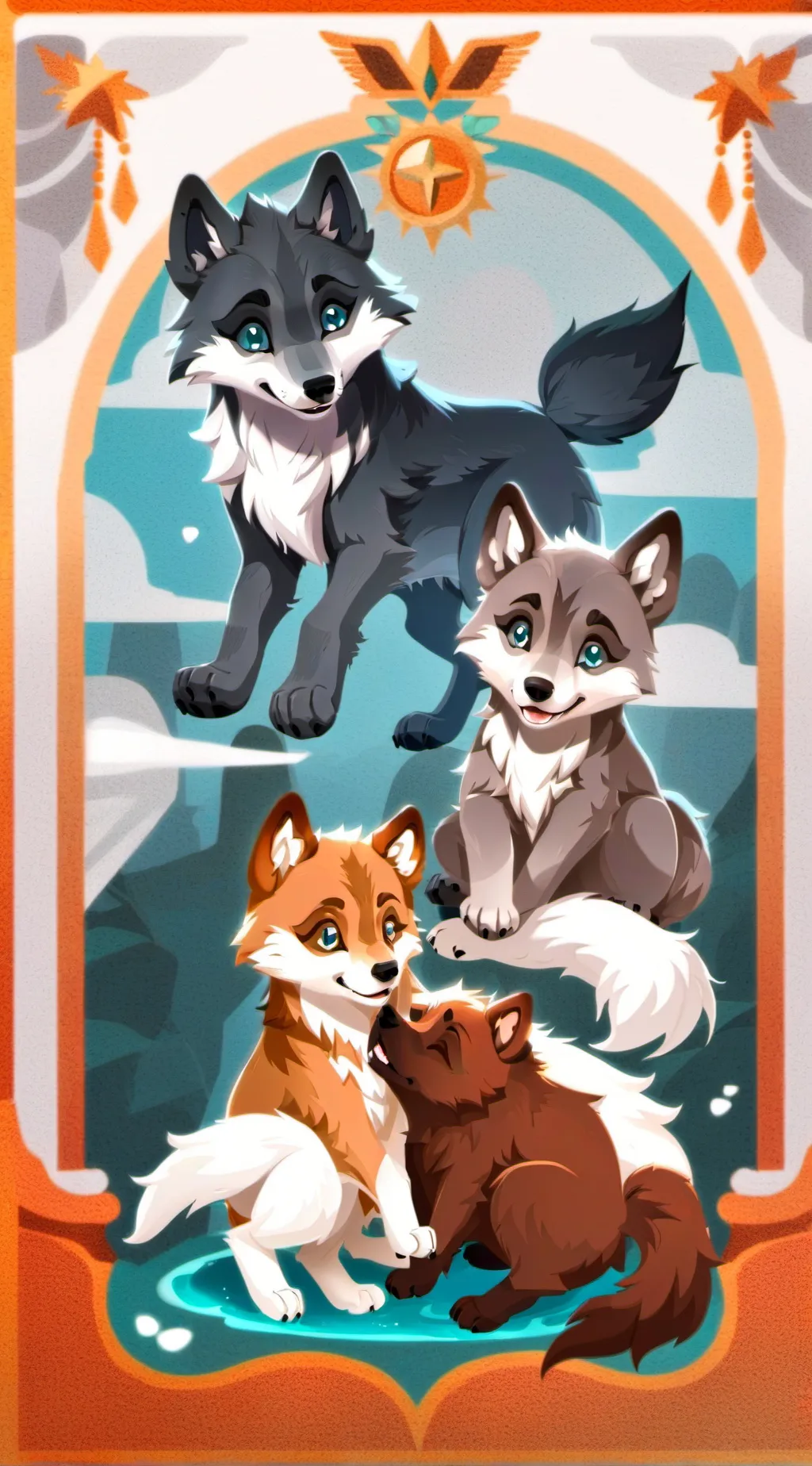 ai character: Wander and sibling background