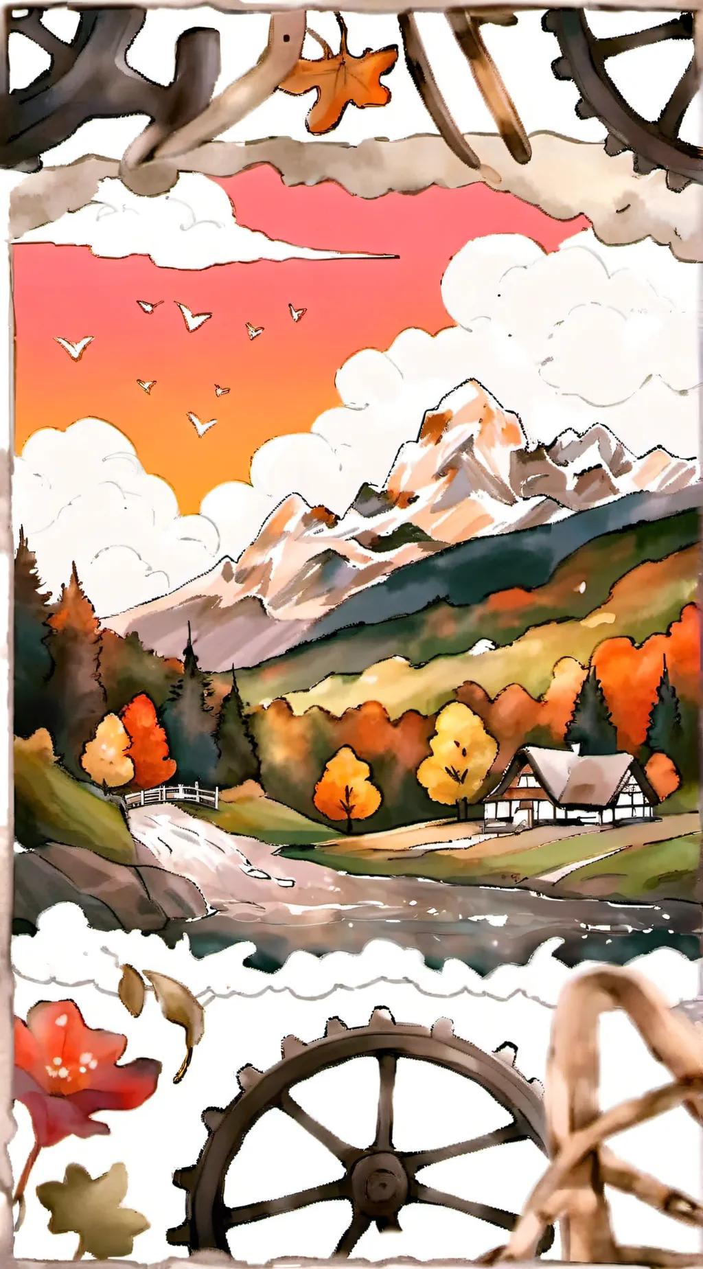 ai character: Spin a wheel  background