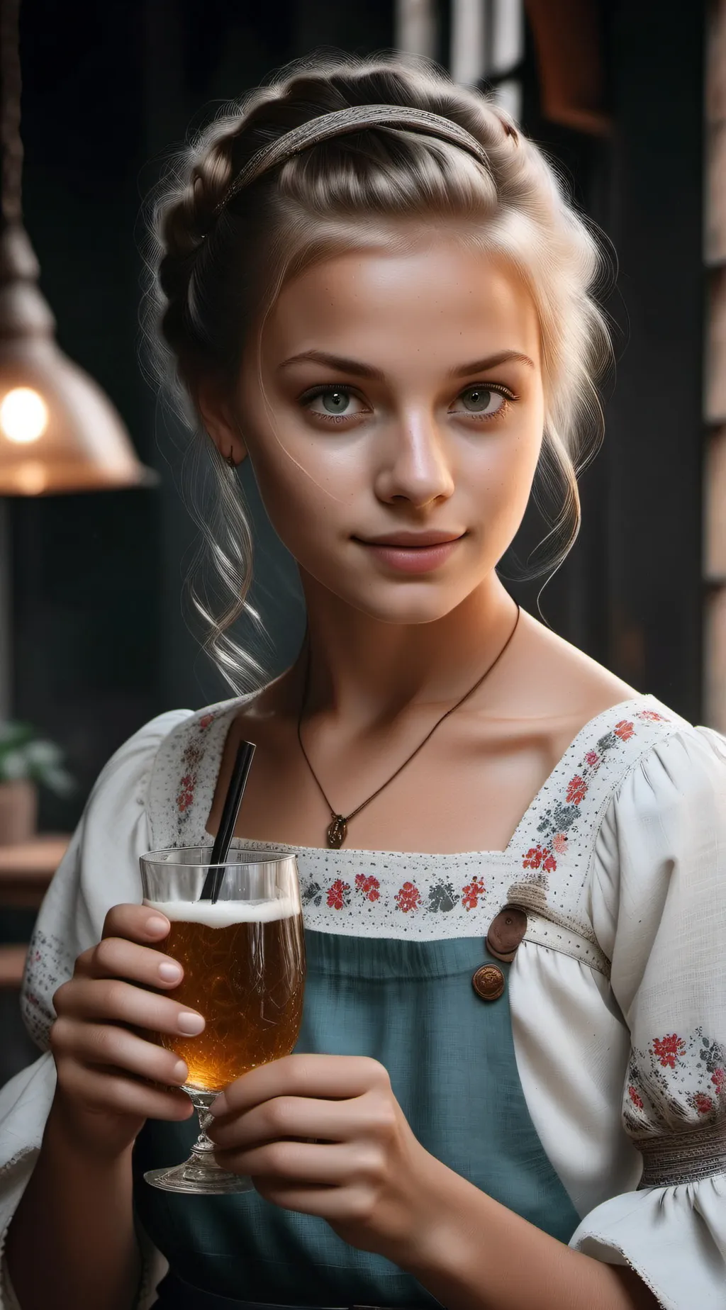 ai character: Ambre background