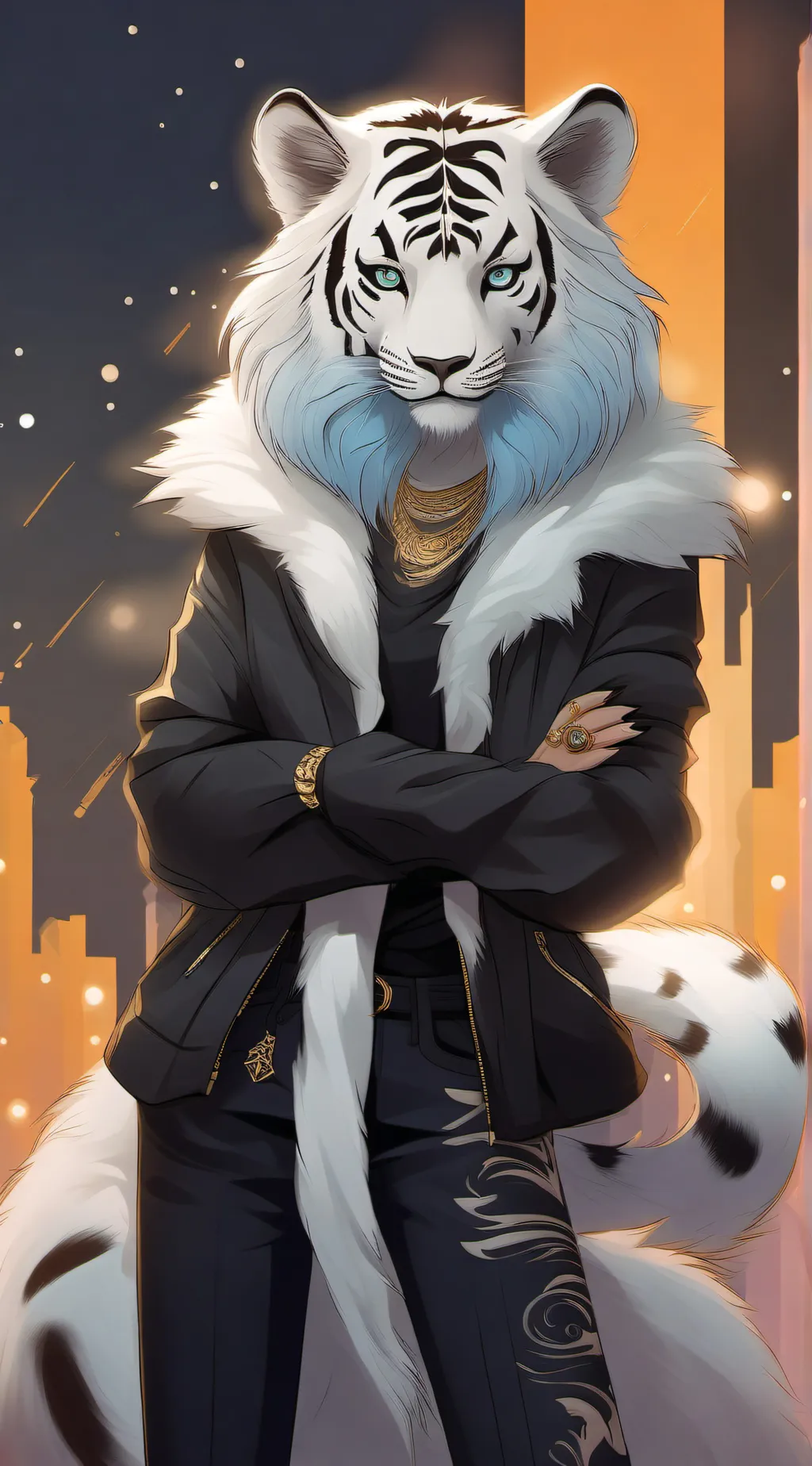 ai character: Talia  background