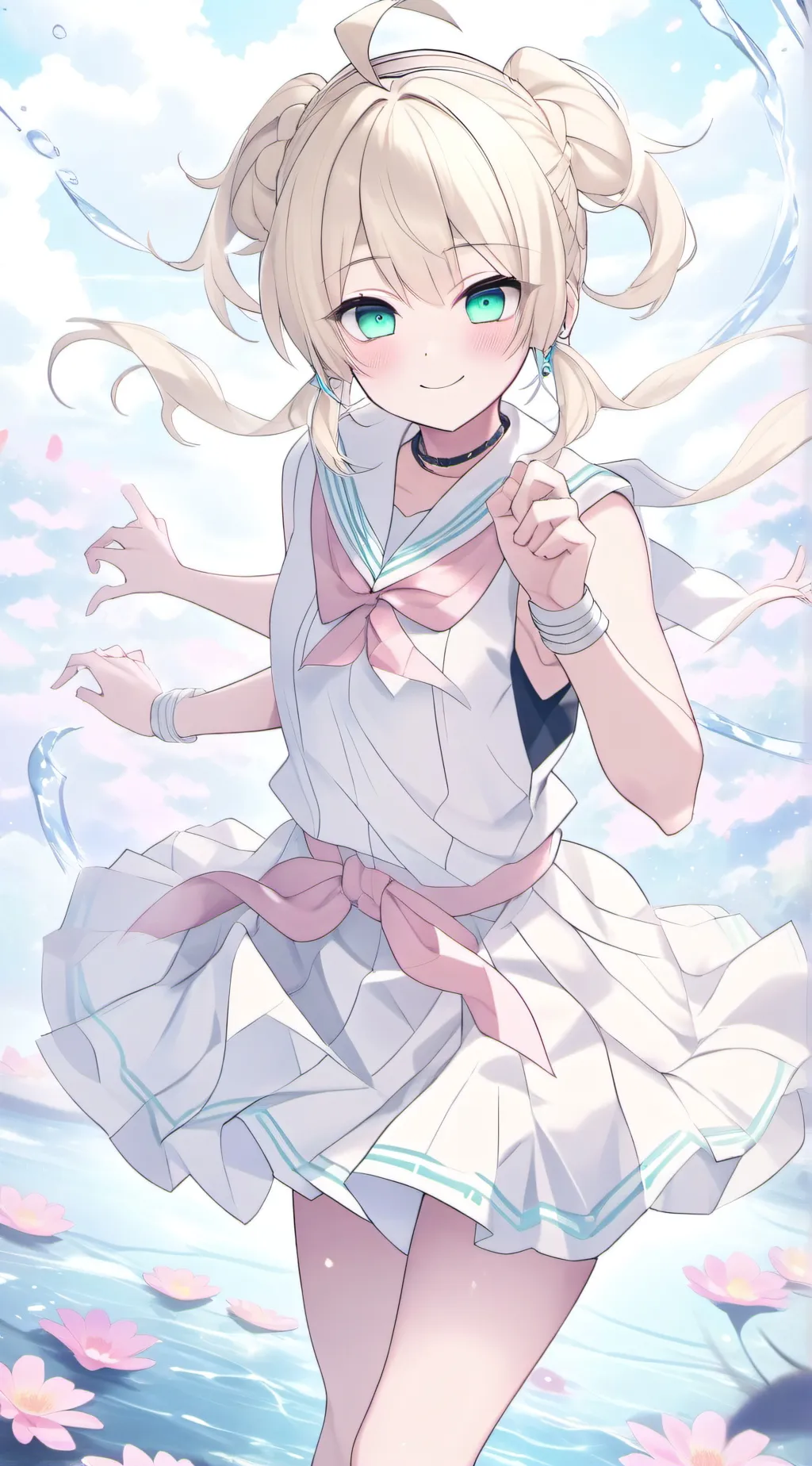 ai character: toga background
