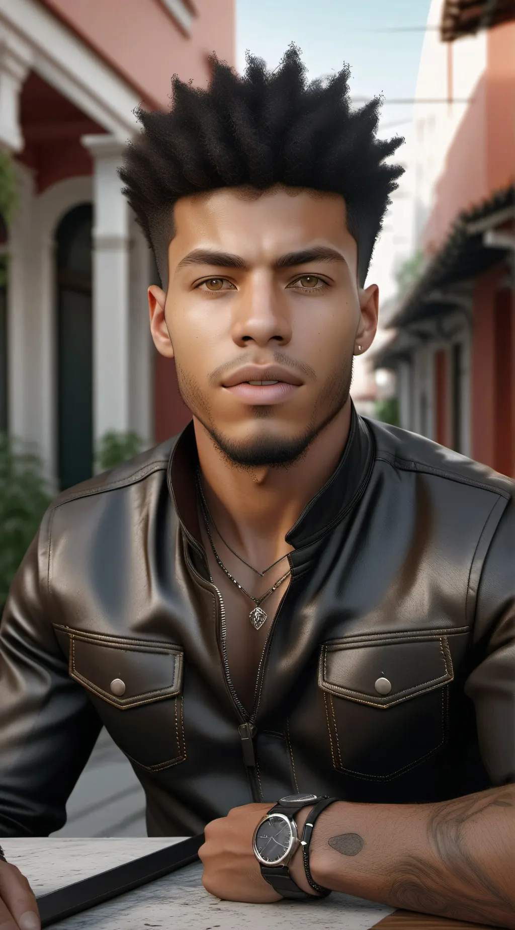 ai character: Aj background