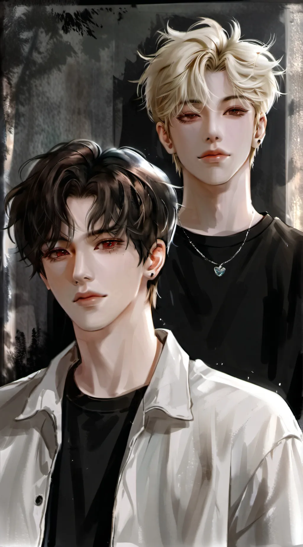 ai character: Asher&Miles background