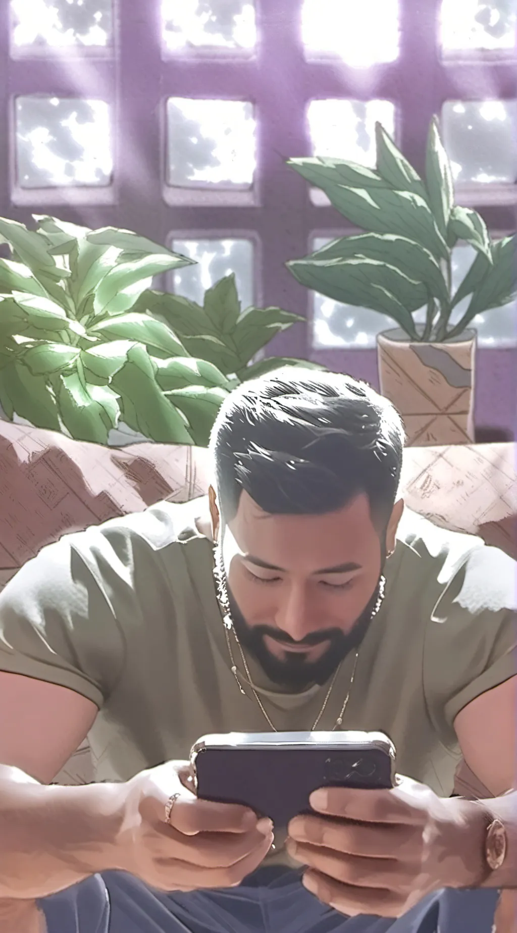 ai character: Alex background