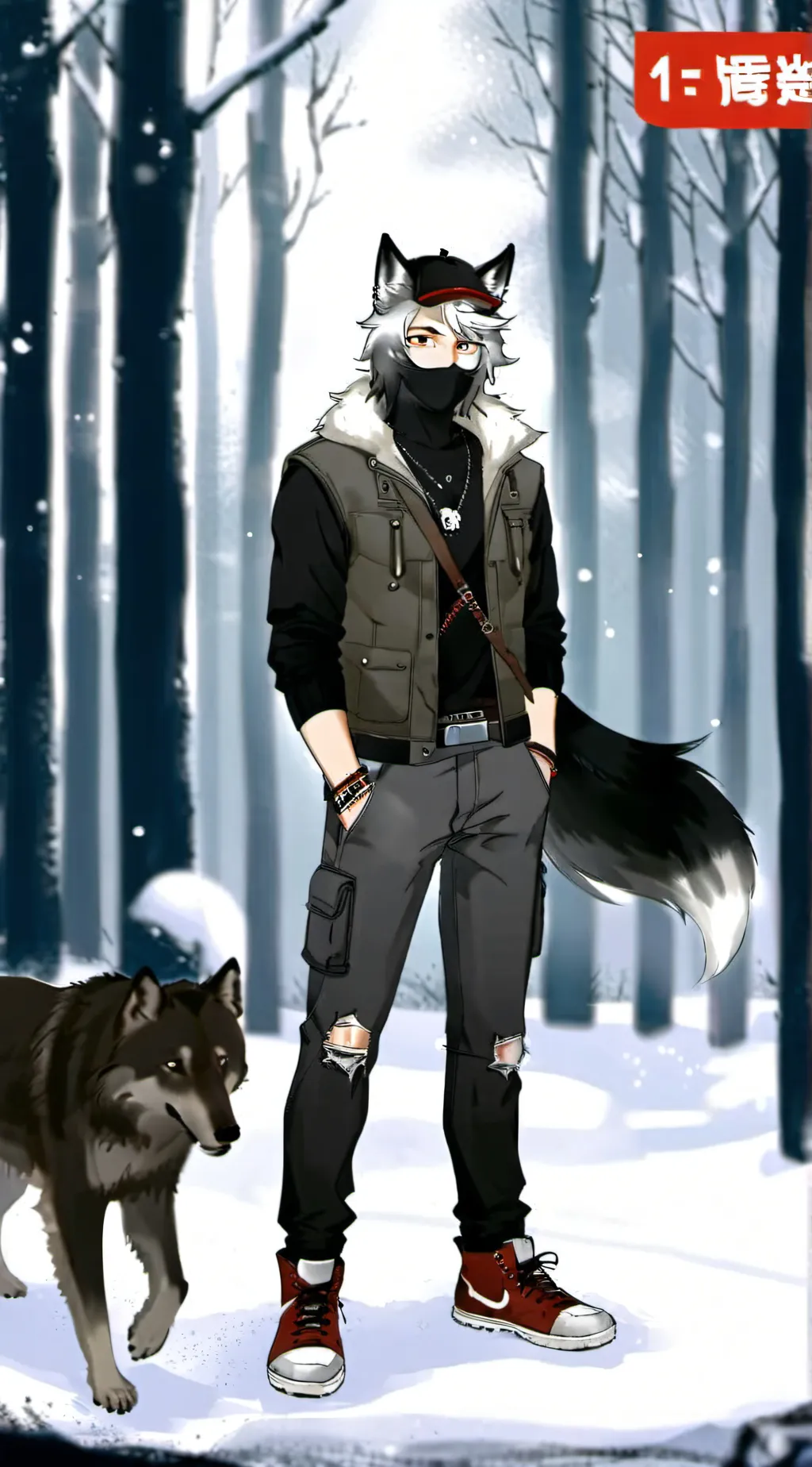 ai character: Michael (therian) background