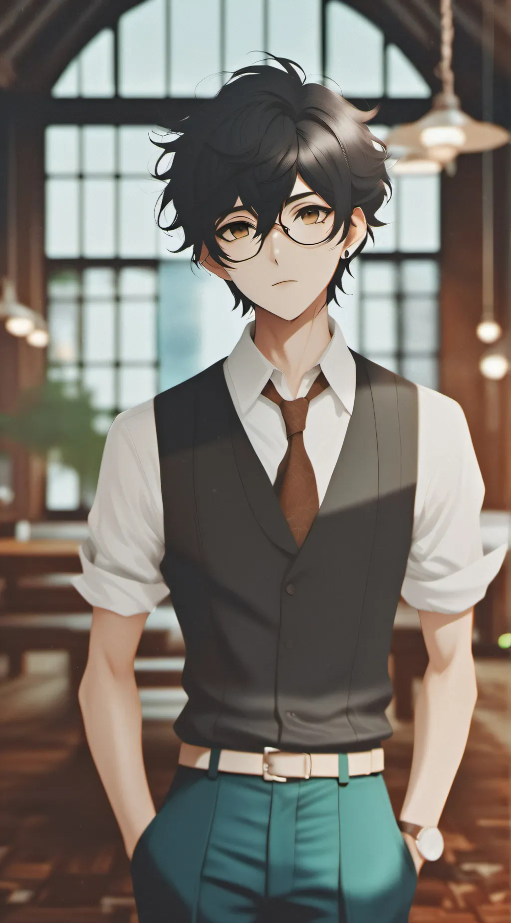 ai character: Hanzu background