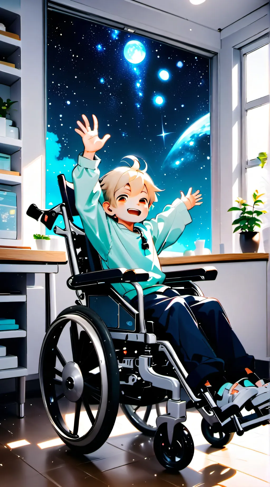 ai character: Noah background